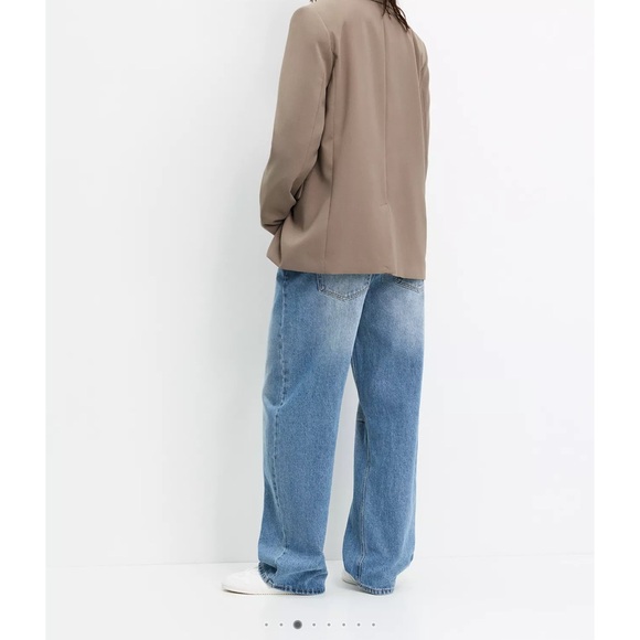 Pull&Bear Beige Blazer - Picture 7 of 12